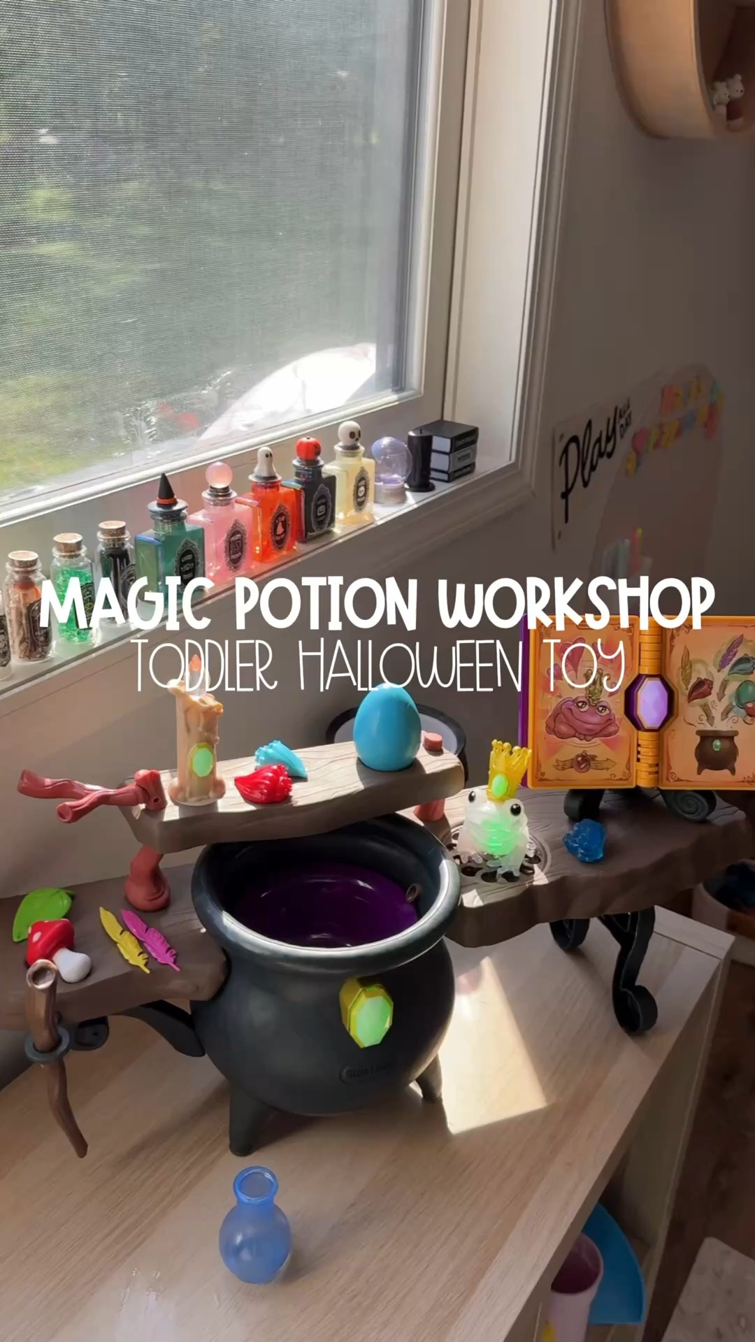 The Halloween toy I wish I had as a kid 🎃✨

There’s just something magical about pretend play during Halloween… little ones mixing potions, waving their wand, and waiting to see what spell comes to life. 🪄👻

This @LIttle Tikes Magic Workshop makes it all feel real—with bubbling sounds, lights, spell cards, and even a frog that reacts when you pour a potion over him! 🐸💫

I can already tell this is going to be our most-played-with toy all spooky season. 🍂 

Save this post so you don’t forget to grab it when Halloween rolls around! 🎃

#halloweentoys #halloweenfinds #kidstoys #toddlertoys #halloweenwithkids 

Halloween kids toys, Halloween toys, boo basket, Halloween toddler toys, potion making, play potions, toddler mom, spooky season

#LTKSeasonal #LTKKids #LTKFamily