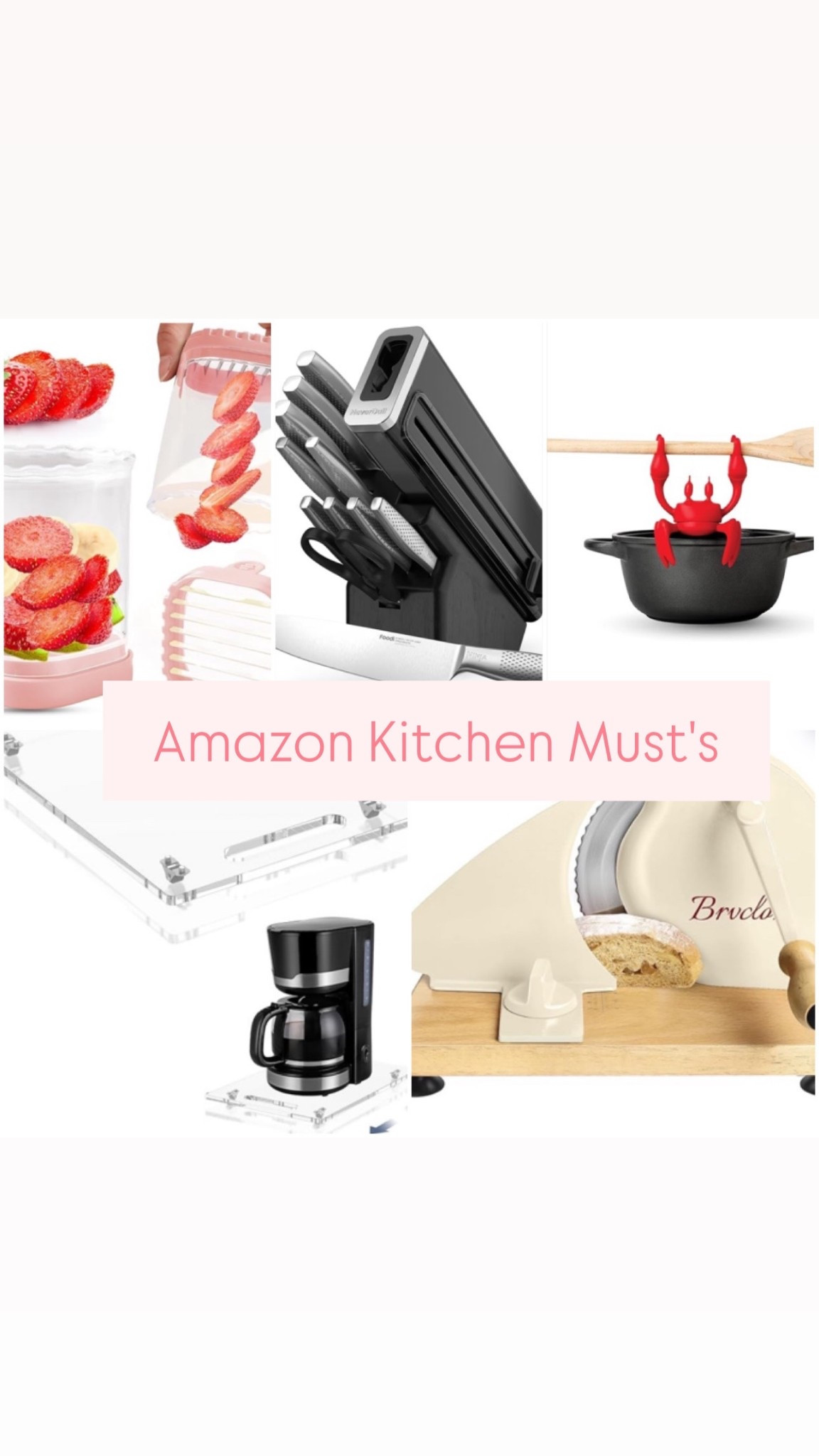 Kitchen musts haves 

I'm so happy you're here! Please follow for more 💕

#LTKfoodie #LTKHome #LTKvlog