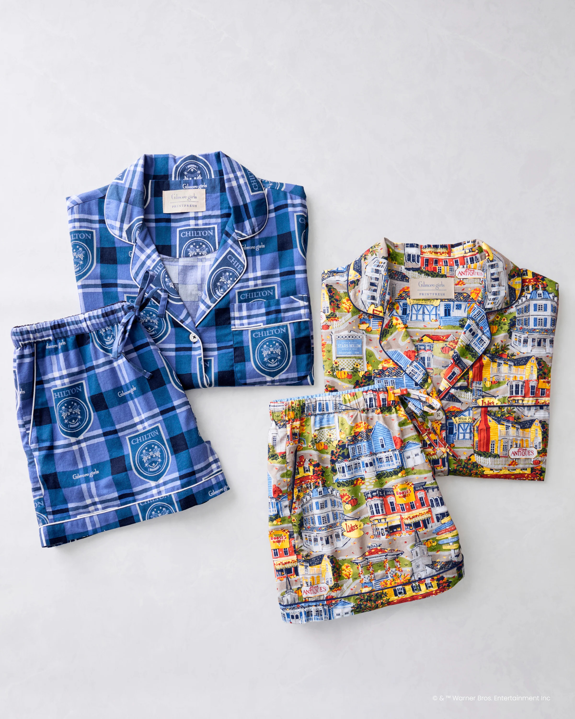 Gilmore Girls Favorites - Short PJ Set Bundle - Multi | Printfresh