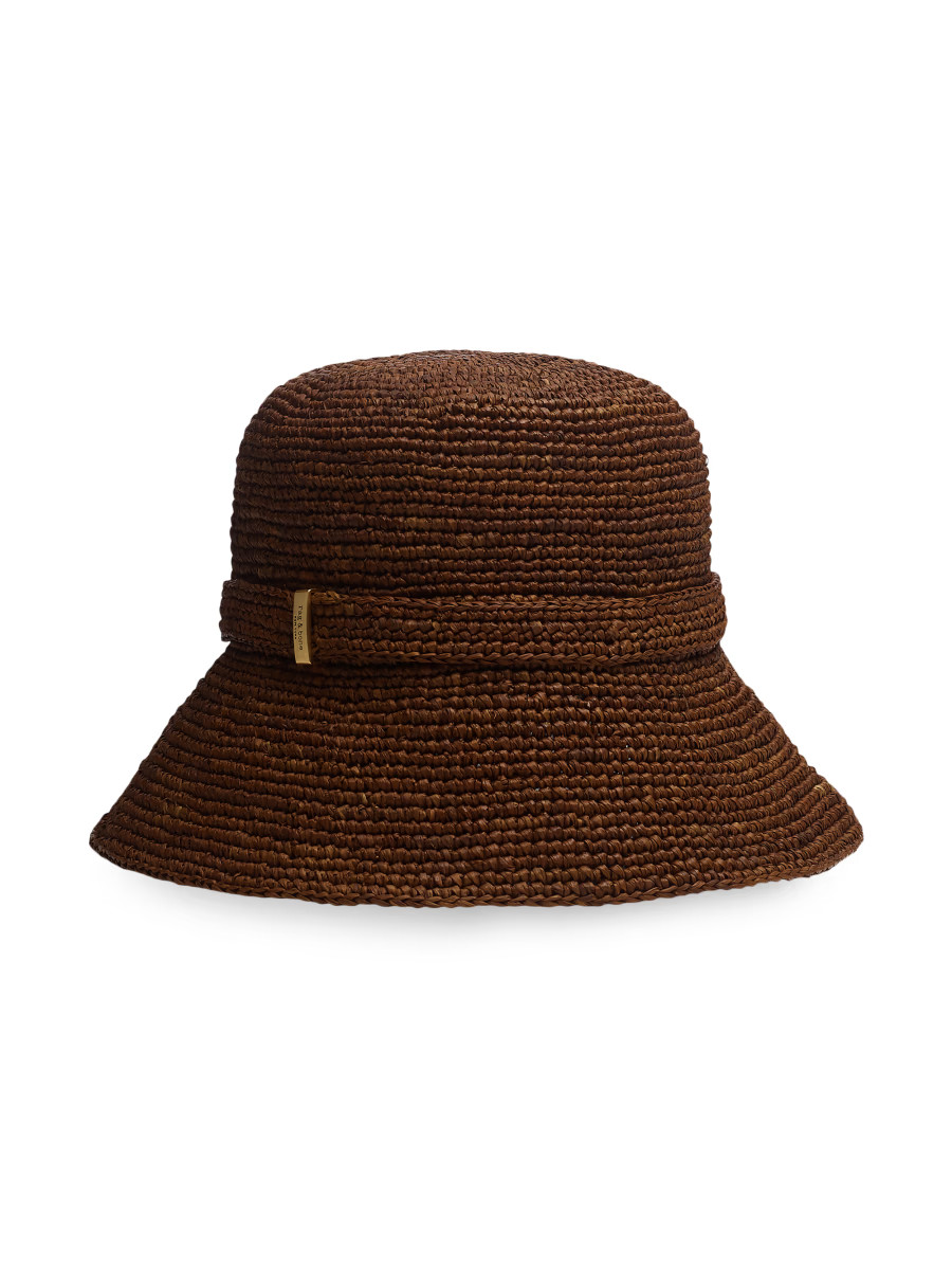 Lela Raffia Rollable Hat | Saks Fifth Avenue