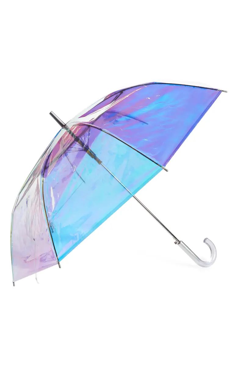 ShedRain Iridescent Auto Open Stick Umbrella | Nordstrom | Nordstrom