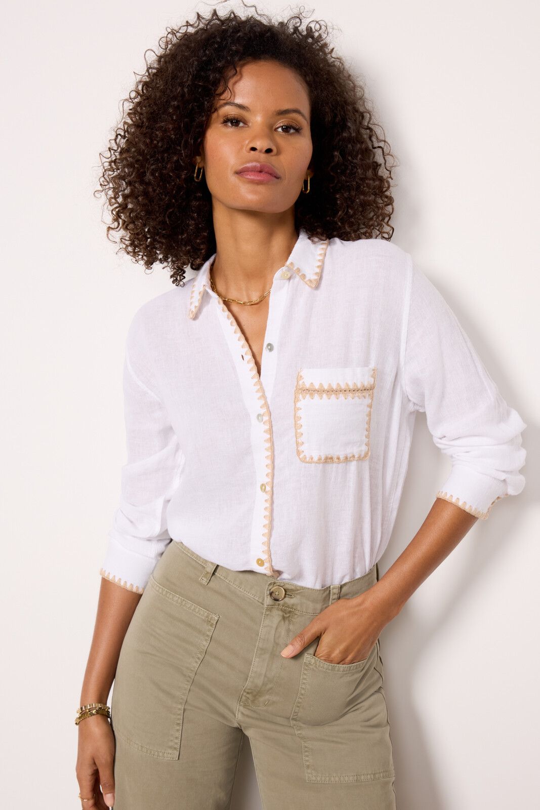 Charli Button Down | EVEREVE