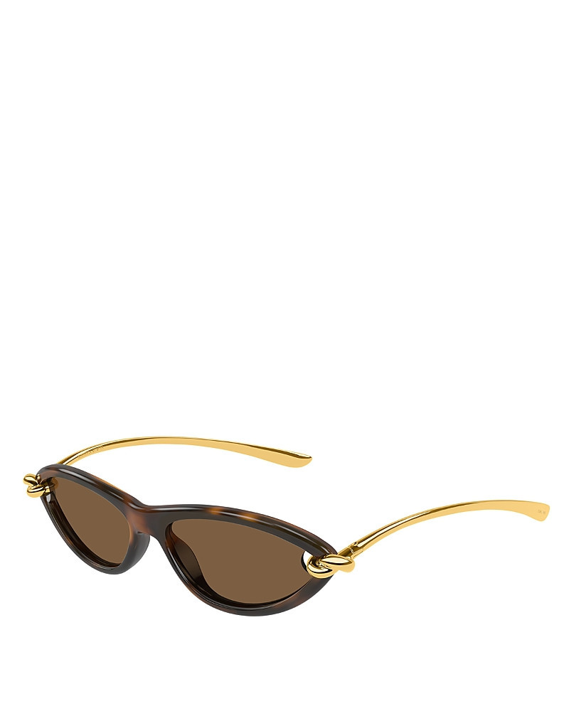 Bottega Veneta Knot Cat Eye Sunglasses, 56mm | Bloomingdale's (US)