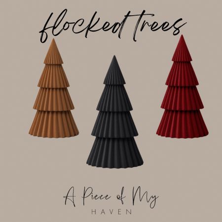 I love these flocked trees! I bought the red last year and I just purchased the brown! Love the brown color


Flocked Christmas trees, target decor, target Christmas decor, velvet Christmas trees 

#LTKHoliday #LTKhome #LTKfindsunder50