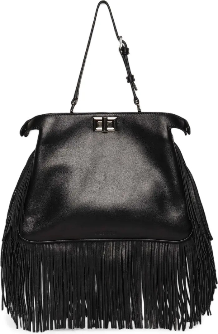 Walter Baker Bailey Leather Fringe Satchel | Nordstromrack | Nordstrom Rack