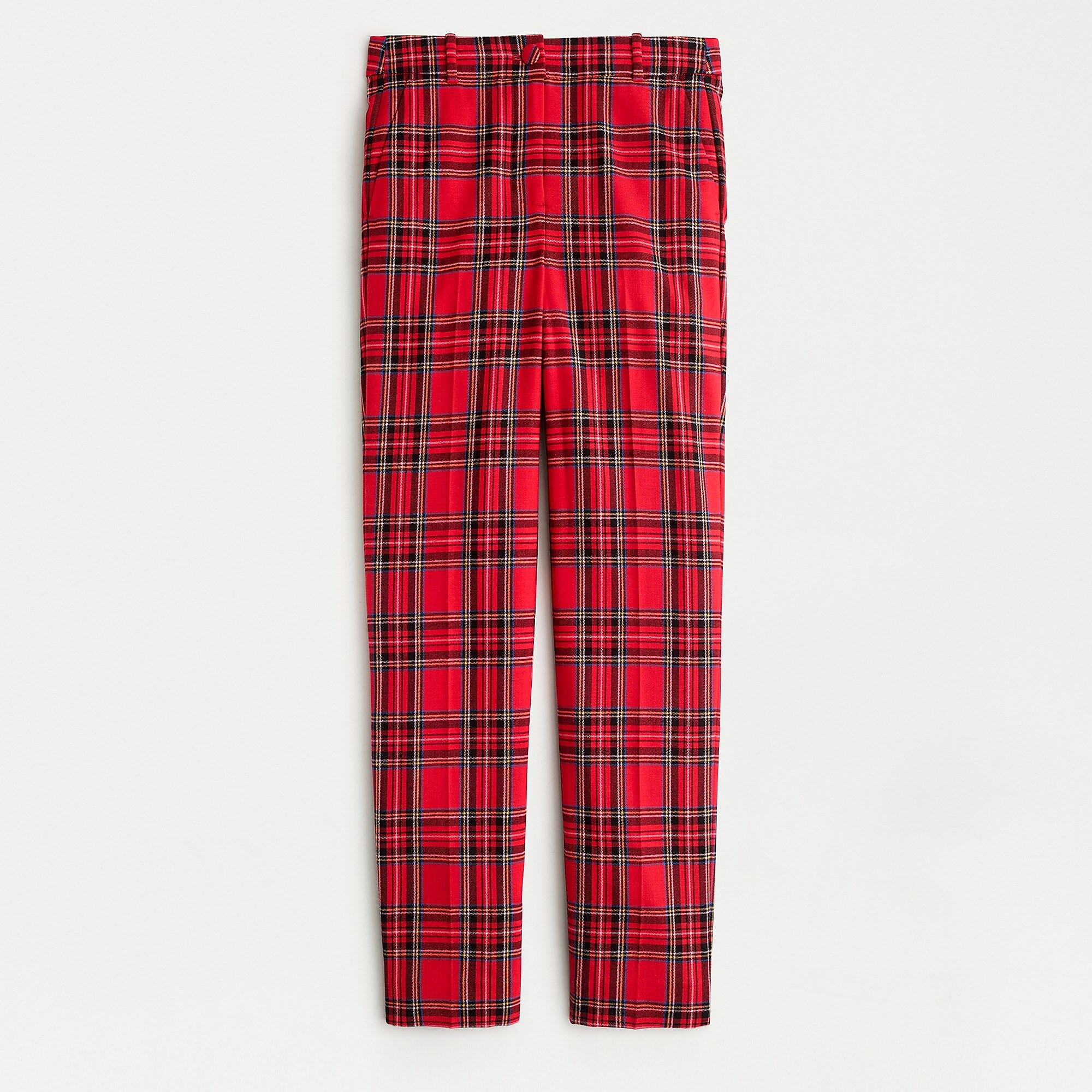 High-rise Cameron pant in red Stewart tartan | J. Crew US