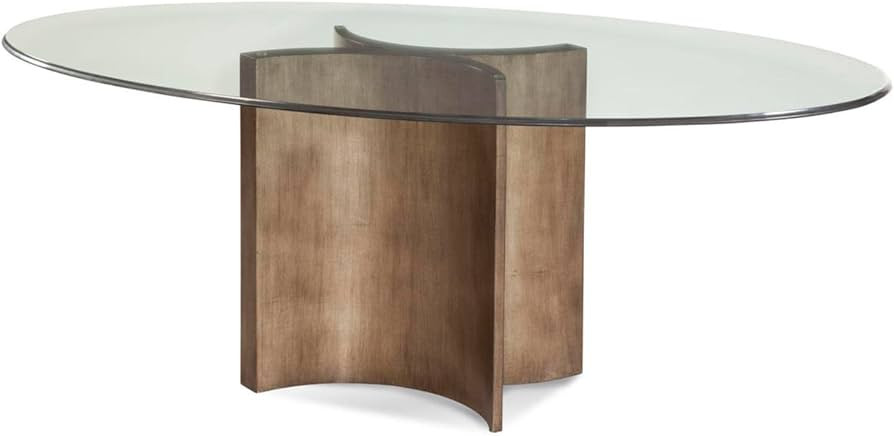 Bassett Mirror 2914-700-926EC Symmetry - Mesa de comedor para el hogar, color champán | Amazon (US)