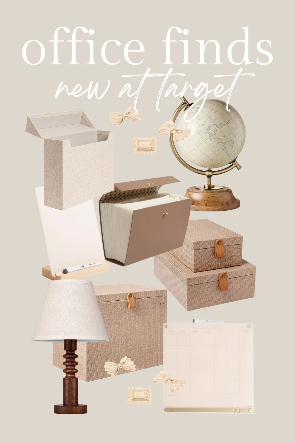 Cute office finds at Target. #office #homeoffice 

#LTKHome #LTKFindsUnder50