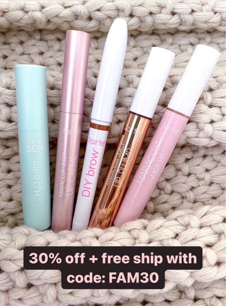 Tarte Cosmetics beauty sale: 30% off + free shipping with code: FAM30





#LTKbeauty #LTKSeasonal #LTKsalealert