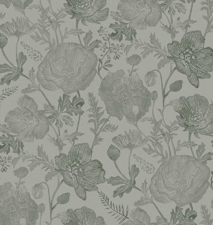 Poppies Textured Pure Salt Peel & Stick Wallpaper | Rejuvenation