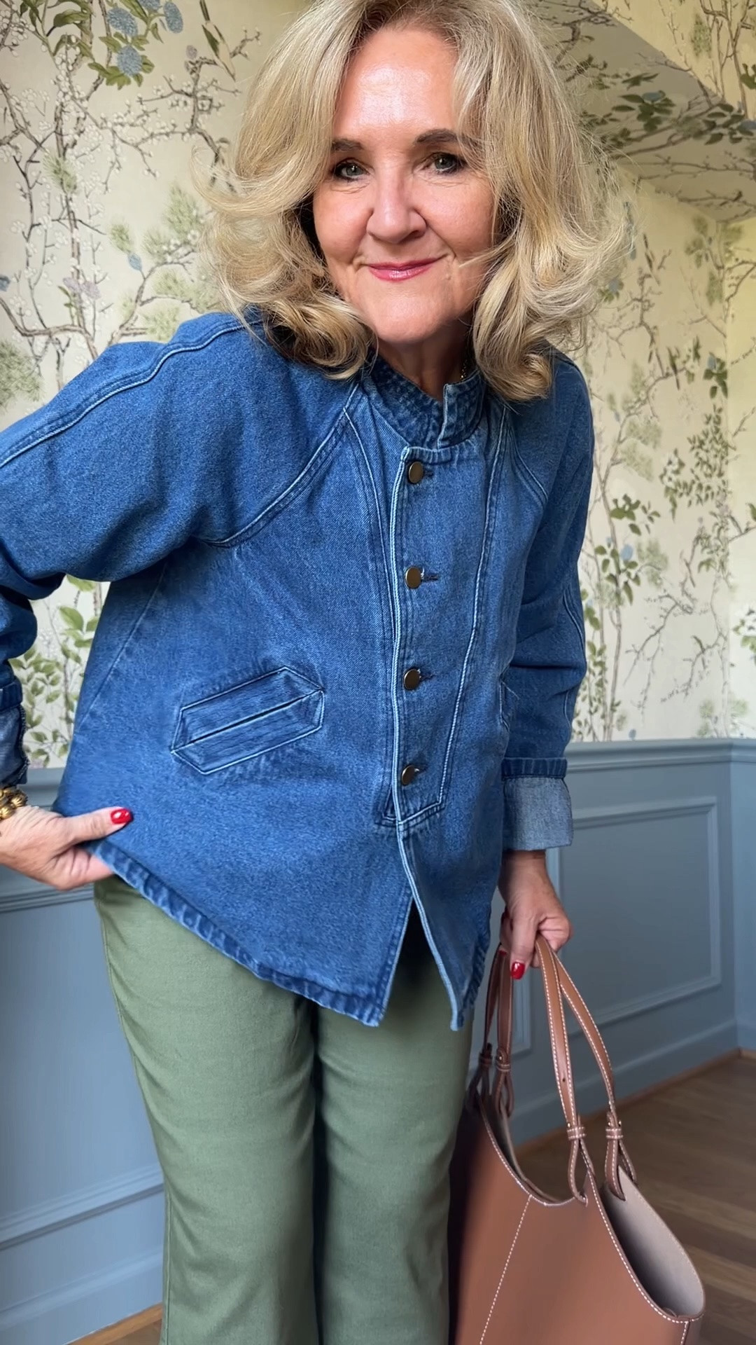 Easy late summer look. 
Two denim jacket a sage and splurge. This is the Tuckernuck jacket. A  rigid more structured denim. Size medium 
Loft Jean jacket size med petite 

Jeans 8 petite on major sale

#LTKSaleAlert #LTKOver40 #LTKootd

#LTKOver40 #LTKSeasonal #LTKPetite