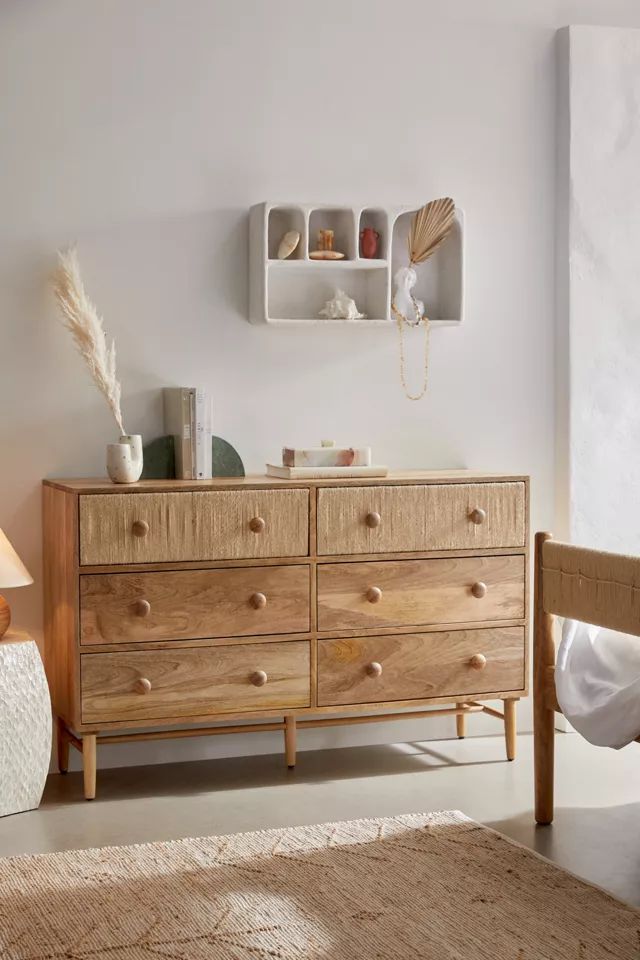 Olivia 6-Drawer Dresser | Urban Outfitters (US and RoW)