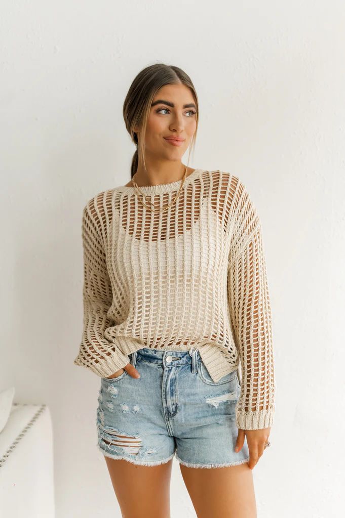 Sandy Summer Knit | She Is Boutique