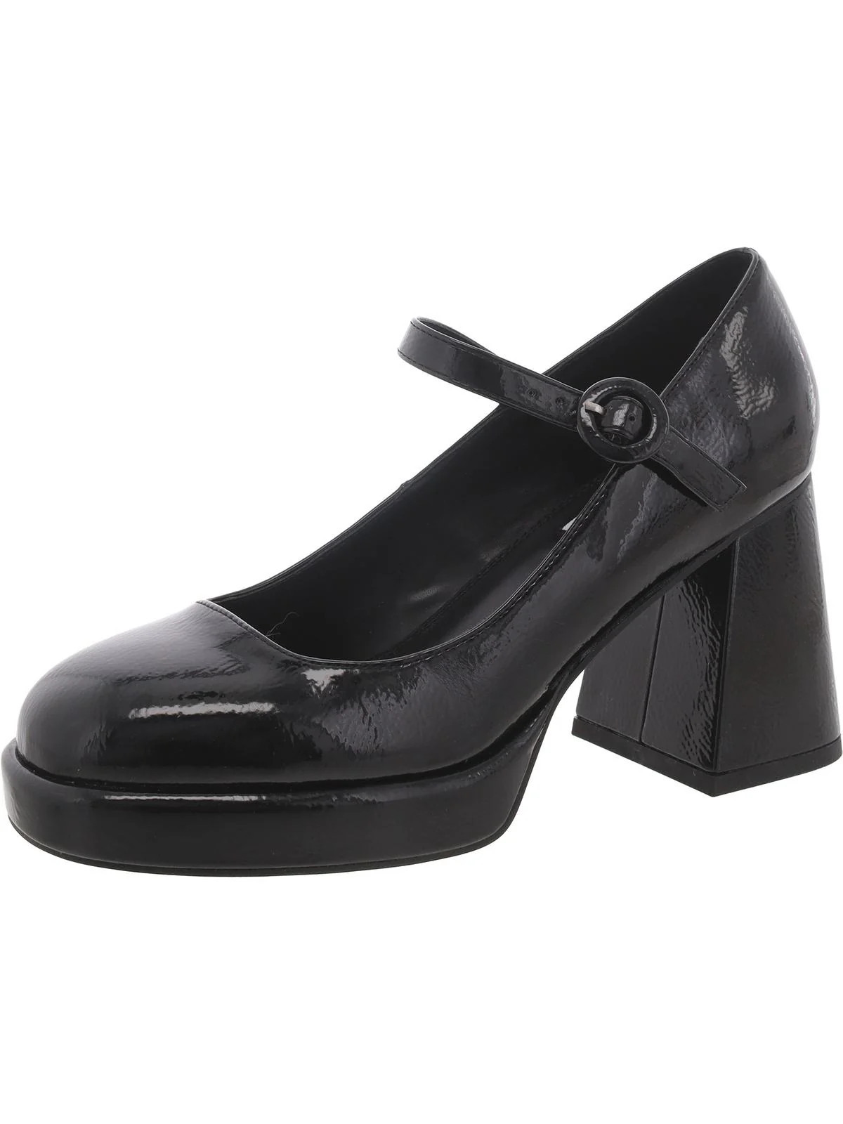 Womens Patent Square Toe Mary Jane Heels | Shop Simon