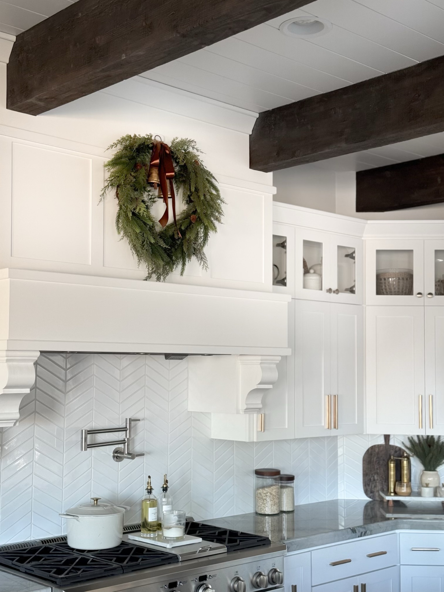 Adding a festive touch to the heart of the home with this gorgeous wreath! Brightening up the kitchen for the holidays. 🎄 #HolidayDecor

Tree, target, holiday, decor, home, seasonal, table, shelves, ceramic, office, living room , mini trees, Christmas, art 

#LTKSeasonal #LTKHome #LTKHoliday