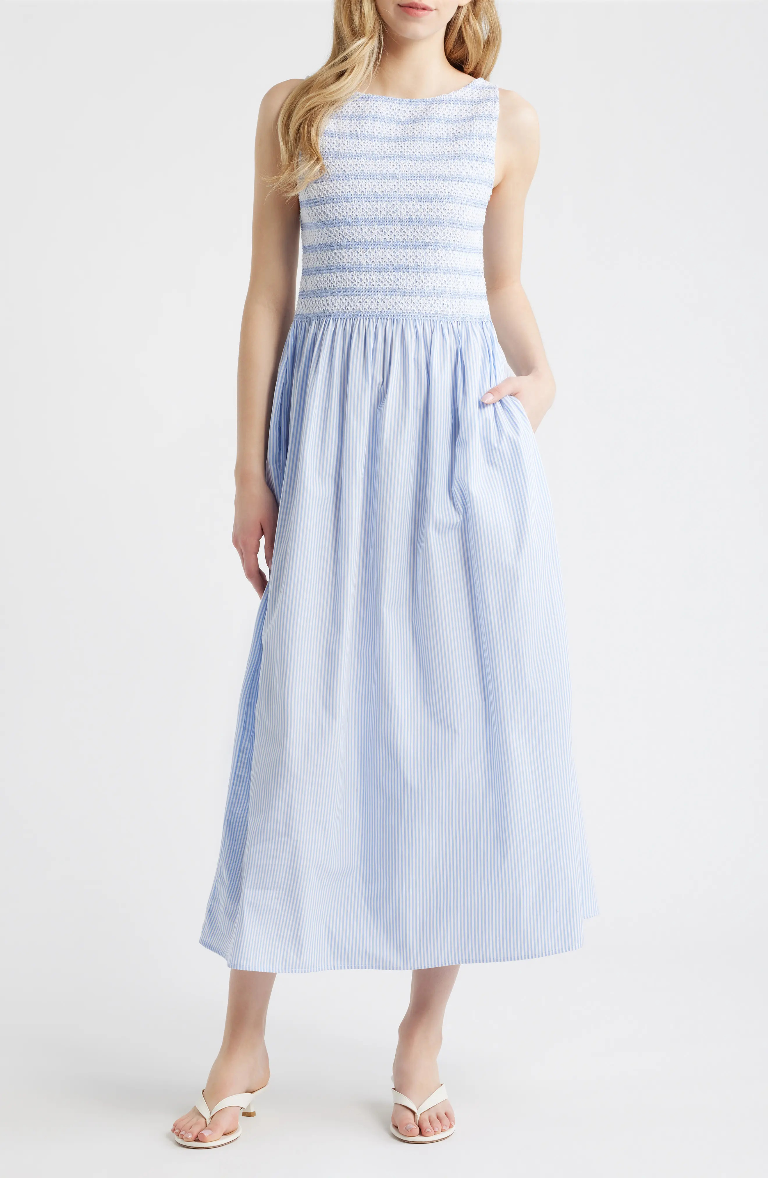 Hill House Home The Cosima Nap\u00ae Midi Dress (Women) | Nordstrom | Nordstrom
