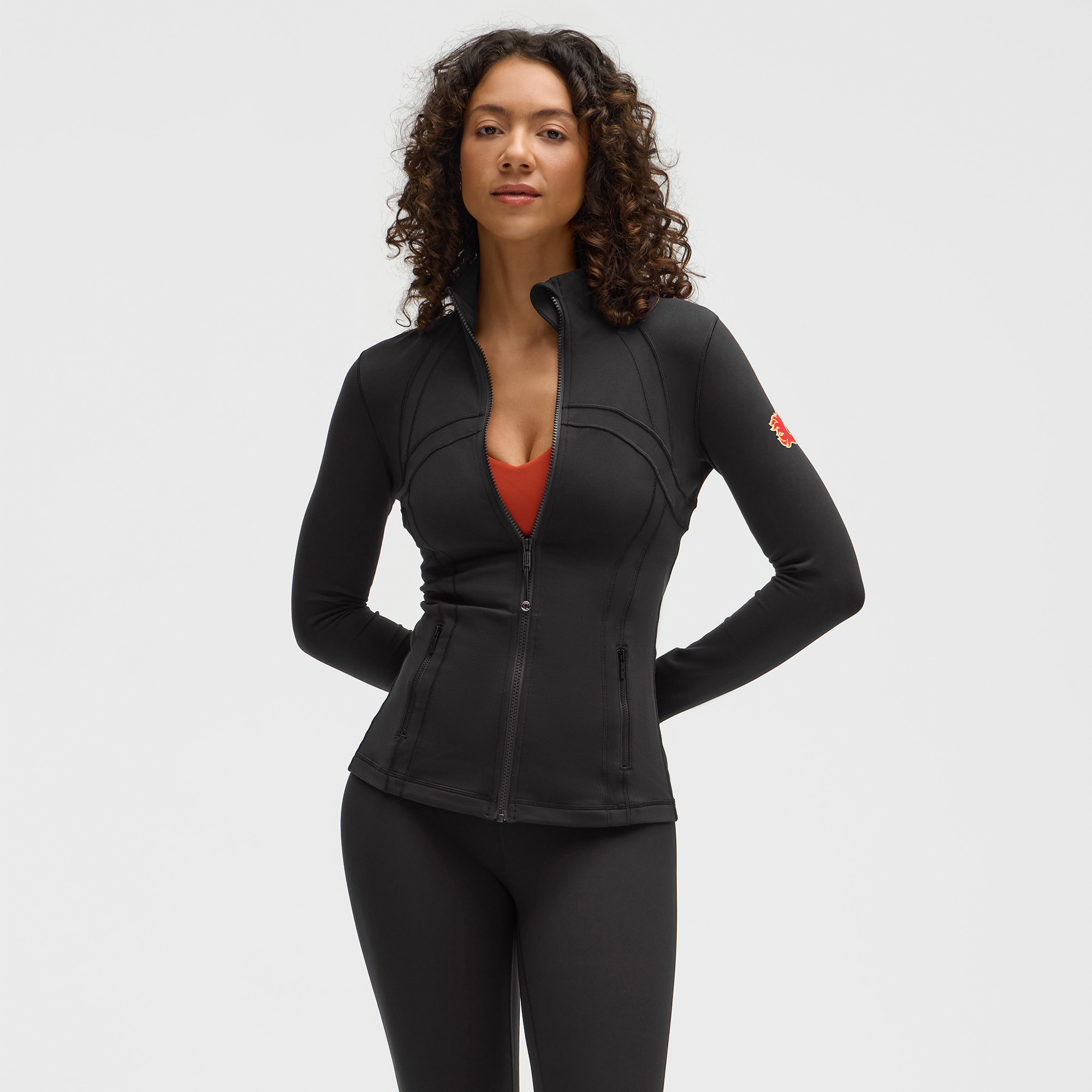 Women's lululemon Black Calgary Flames Define Jacket *Luon™ | Fanatics