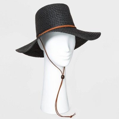 Women's Straw Boater Hats - Universal Thread™ Natural One Size | Target