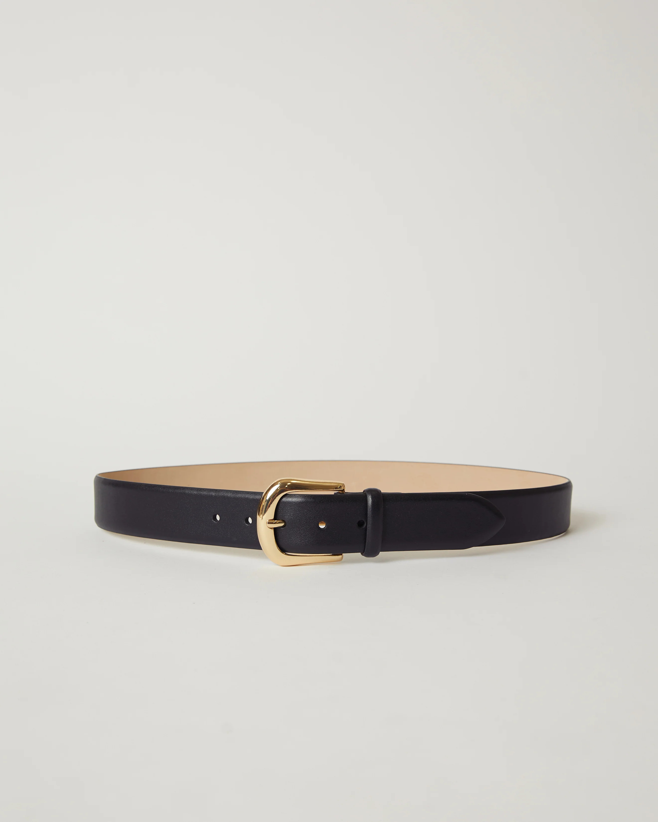 B-Low The Belt Kennedy Leather Belt Black Gold | CAMI NYC