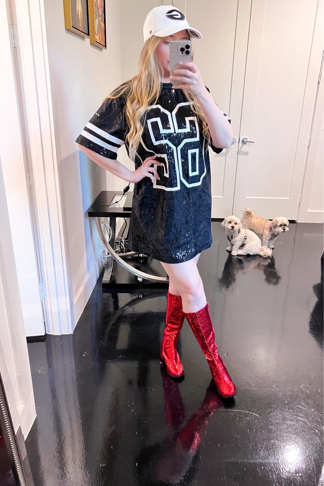 Georgia bulldogs football outfit
Wearing medium in dress. Size up for length. 

Georgia football. University of Georgia. Georgia football. Georgia football outfits. Georgia outfits. Georgia dawgs. Game day. Red and black gameday. Georgia bulldogs football. Georgia rush. UGA outfits.

#LTKU #LTKSeasonal #LTKBacktoSchool