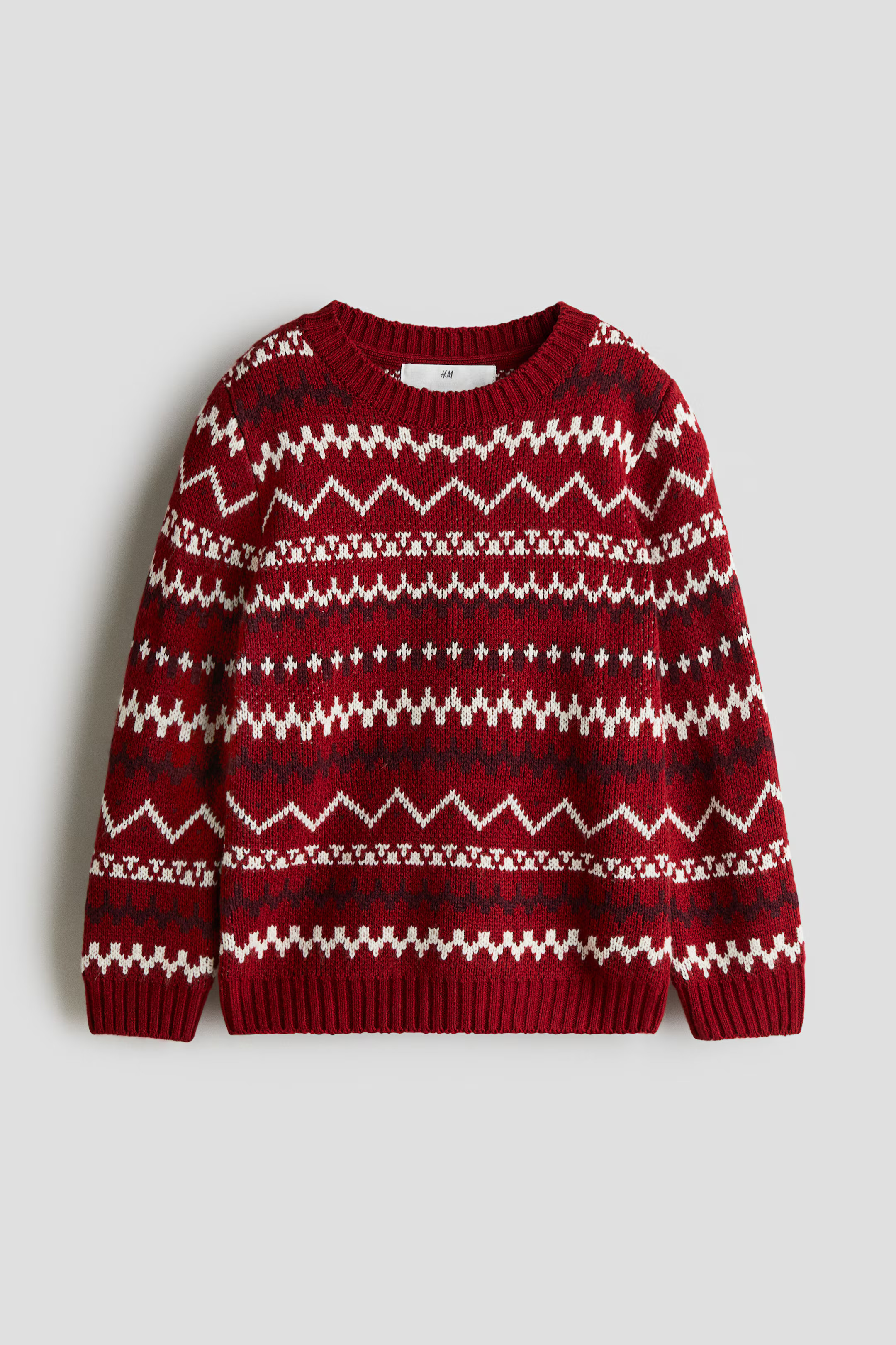 Jacquard-Knit Sweater | H&M (US + CA)