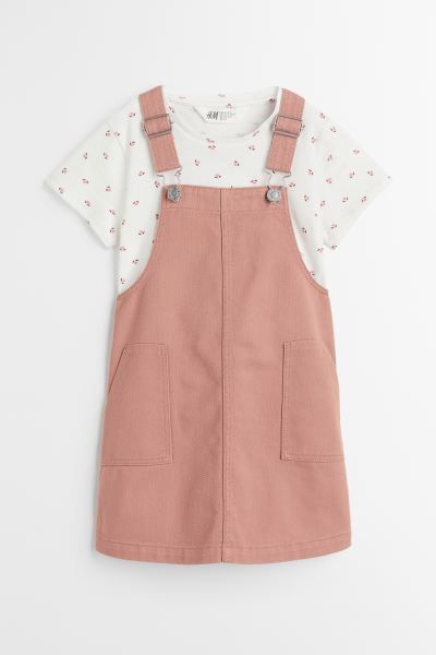 Beige-pink/floral | H&M (US + CA)