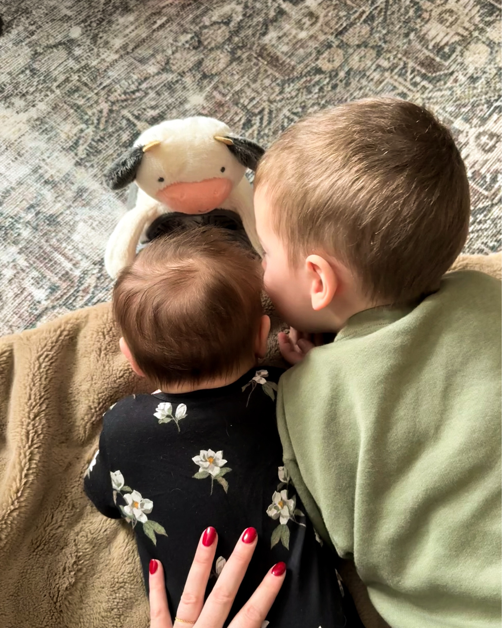 Tummy time buddies on the new living room rug! 


#LTKFamily #LTKHome #LTKKids