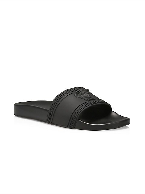 Versace Medusa Pool Slides | Saks Fifth Avenue