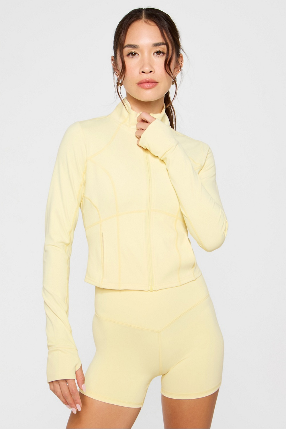 Perfect Storm Cropped Train Jacket | Fabletics