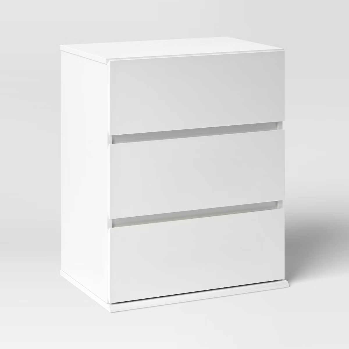 3 Drawer Modular Dresser Chest White - Room Essentials™: Laminate Finish, Particle Board Frame,... | Target
