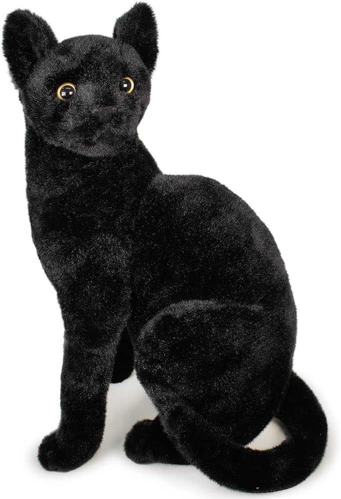 VIAHART Boone The Black Cat - 13 Inch Stuffed Animal Plush - by Tiger Tale Toys | Amazon (US)