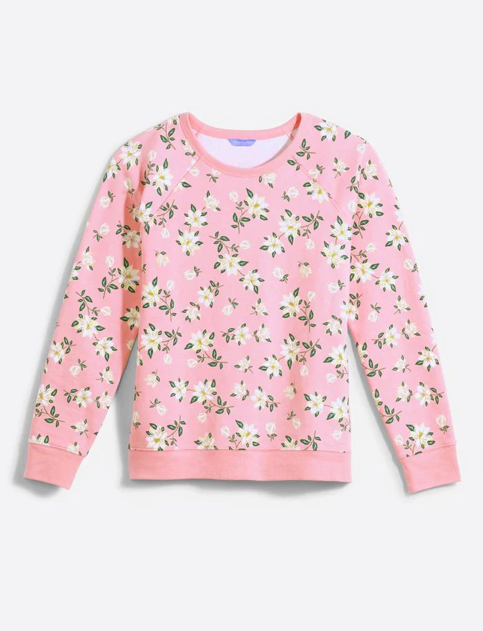 Natalie Sweatshirt in Pink Magnolia | Draper James (US)