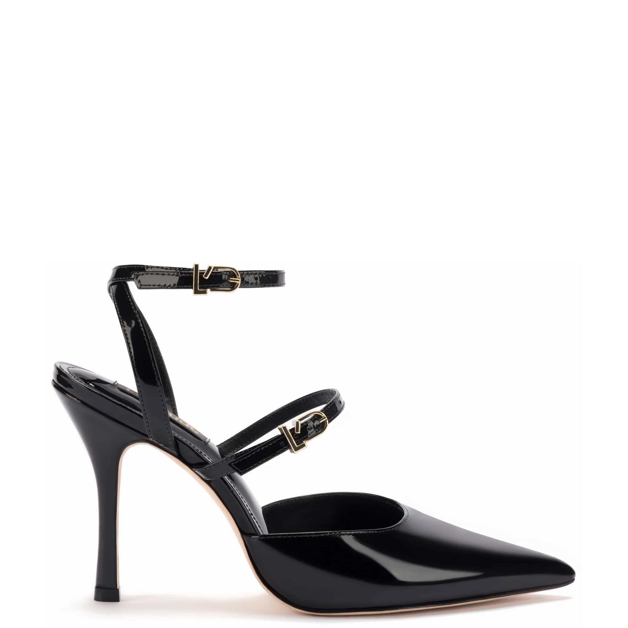 Kris Pump In Black Patent Leather | Larroude