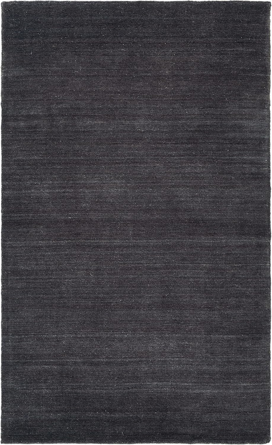 SAFAVIEH Himalaya Collection 3' x 5' Black HIM820Z Handmade Premium Wool Area Rug | Amazon (US)