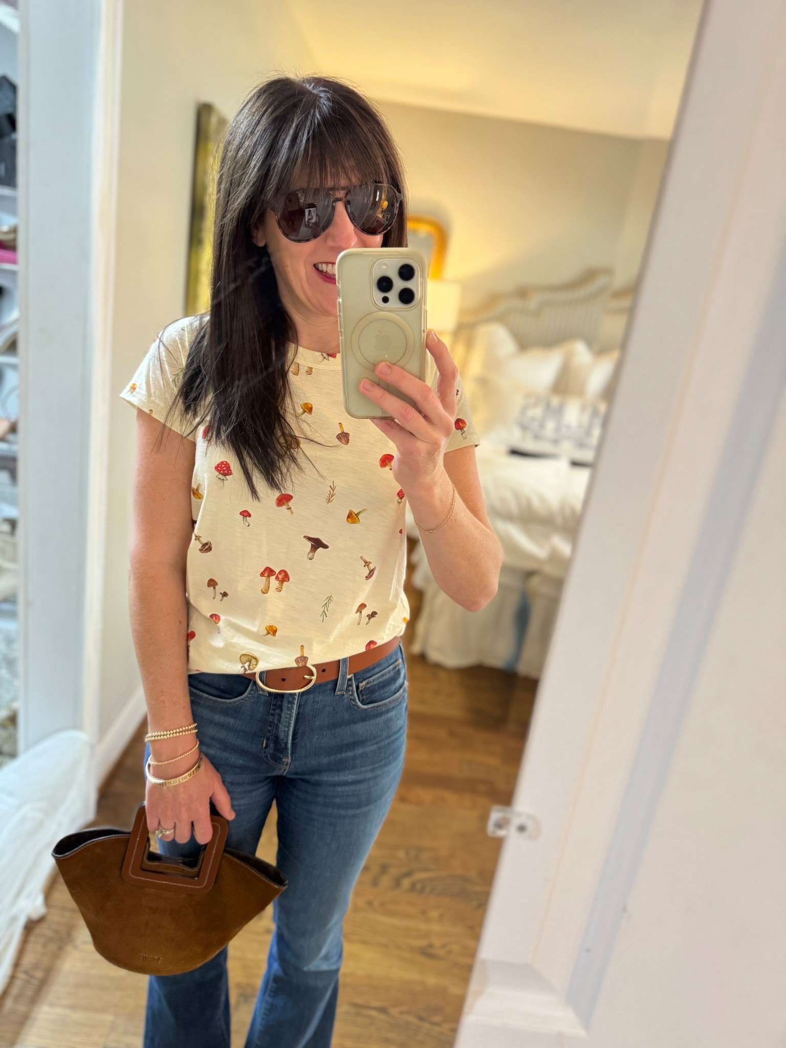 Cutest 🍄 tee. Runs TTS. I’m in XS could have done S for looser fit. 

#LTKSeasonal