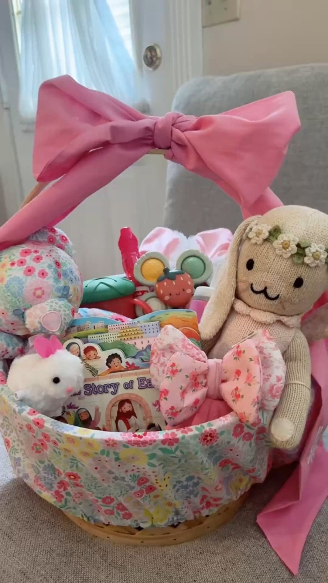 Bases first Easter basket! 

#LTKSeasonal #LTKmomlife #LTKKids