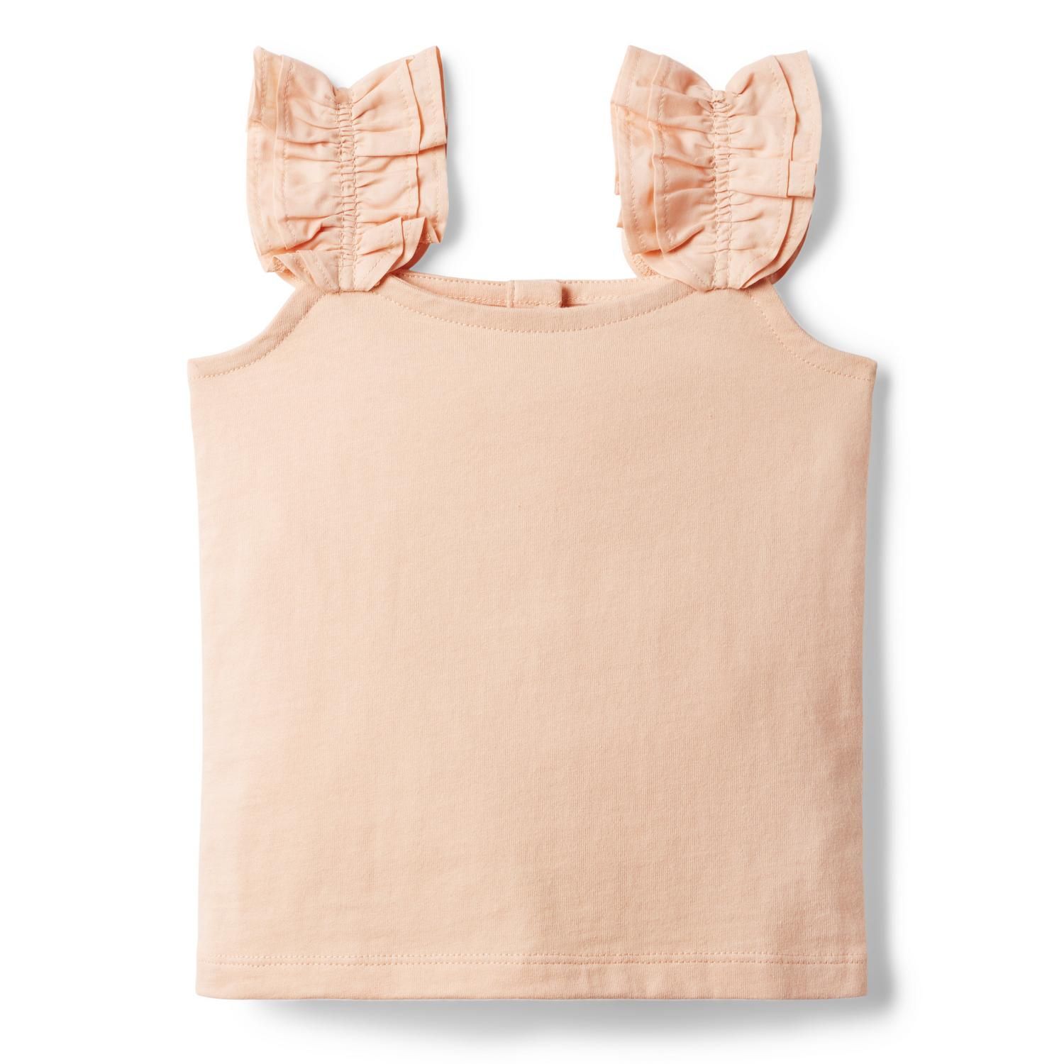 Ruffle Strap Jersey Top | Janie and Jack