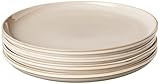 Corelle Stoneware 4-Pc Dinner Plate Set, Handcrafted Artisanal Double Bead Plates, Reactive Glaze St | Amazon (US)