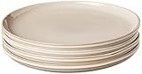 Corelle Stoneware 4-Pc Dinner Plate Set, Handcrafted Artisanal Double Bead Plates, Reactive Glaze St | Amazon (US)