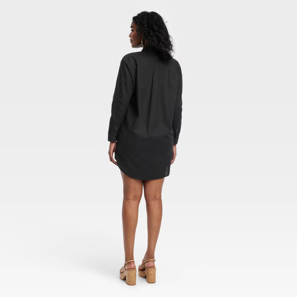Women's Long Sleeve Mini Shirtdress - Universal Thread™ | Target