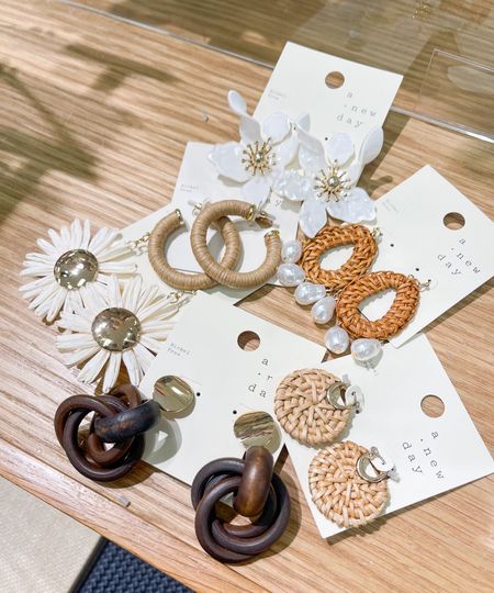 New summer earrings at Target! These are perfect for all your spring dresses and summer outfits. Great gifts for Mother’s Day for the jewelry lovers! 

#LTKGiftGuide #LTKover40 #LTKfindsunder50