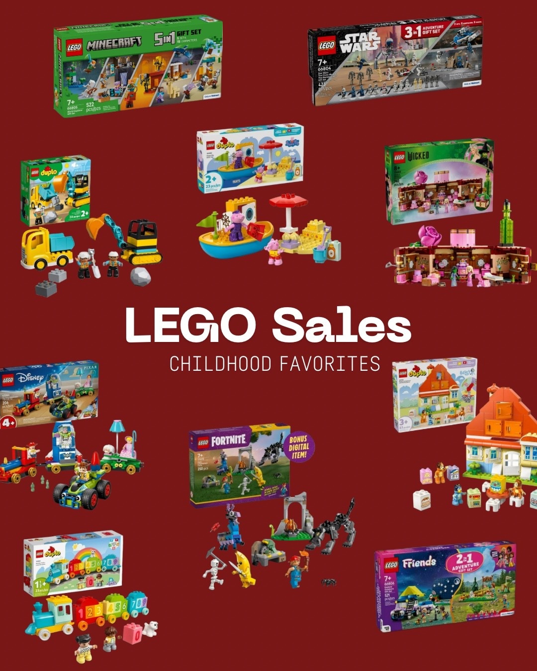 Help your child play their favorite characters with these on sale Lego sets!
#christmas #toys #kids #giftguide #sale

#LTKHoliday #LTKGiftGuide #LTKKids