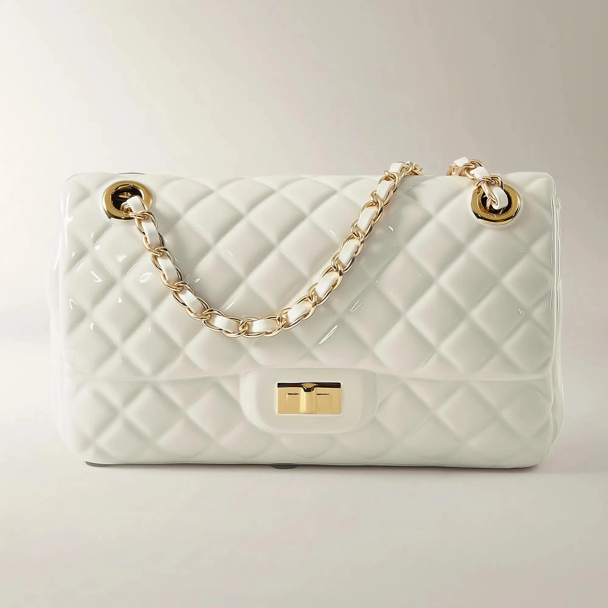 Handbag Flap Coinbank - Cloud White | Z Gallerie