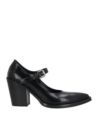 Prada Woman Pumps Black Size 9 Leather | YOOX (US)