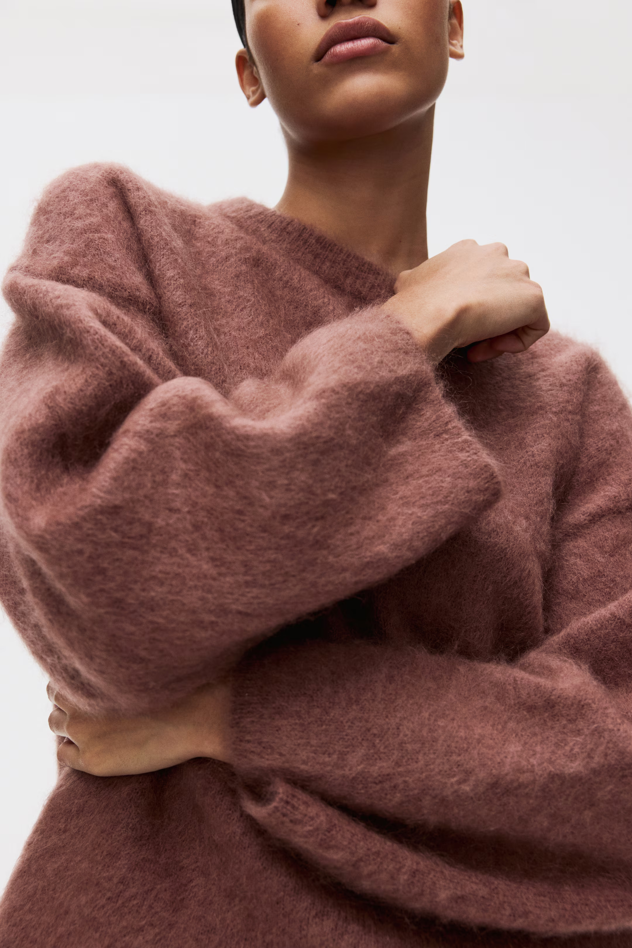 Oversized mohair-blend jumper | H&M (UK, MY, IN, SG, PH, TW, HK)