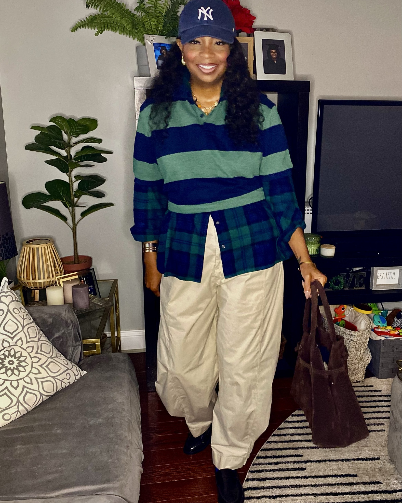 Stripes+ Plaid

#LTKBeauty #LTKOver40 #LTKStyleTip