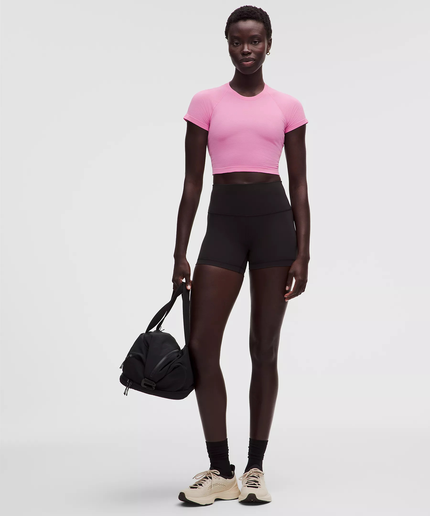 Swiftly Tech Cropped Short-Sleeve Shirt 2.0 | Lululemon (US)