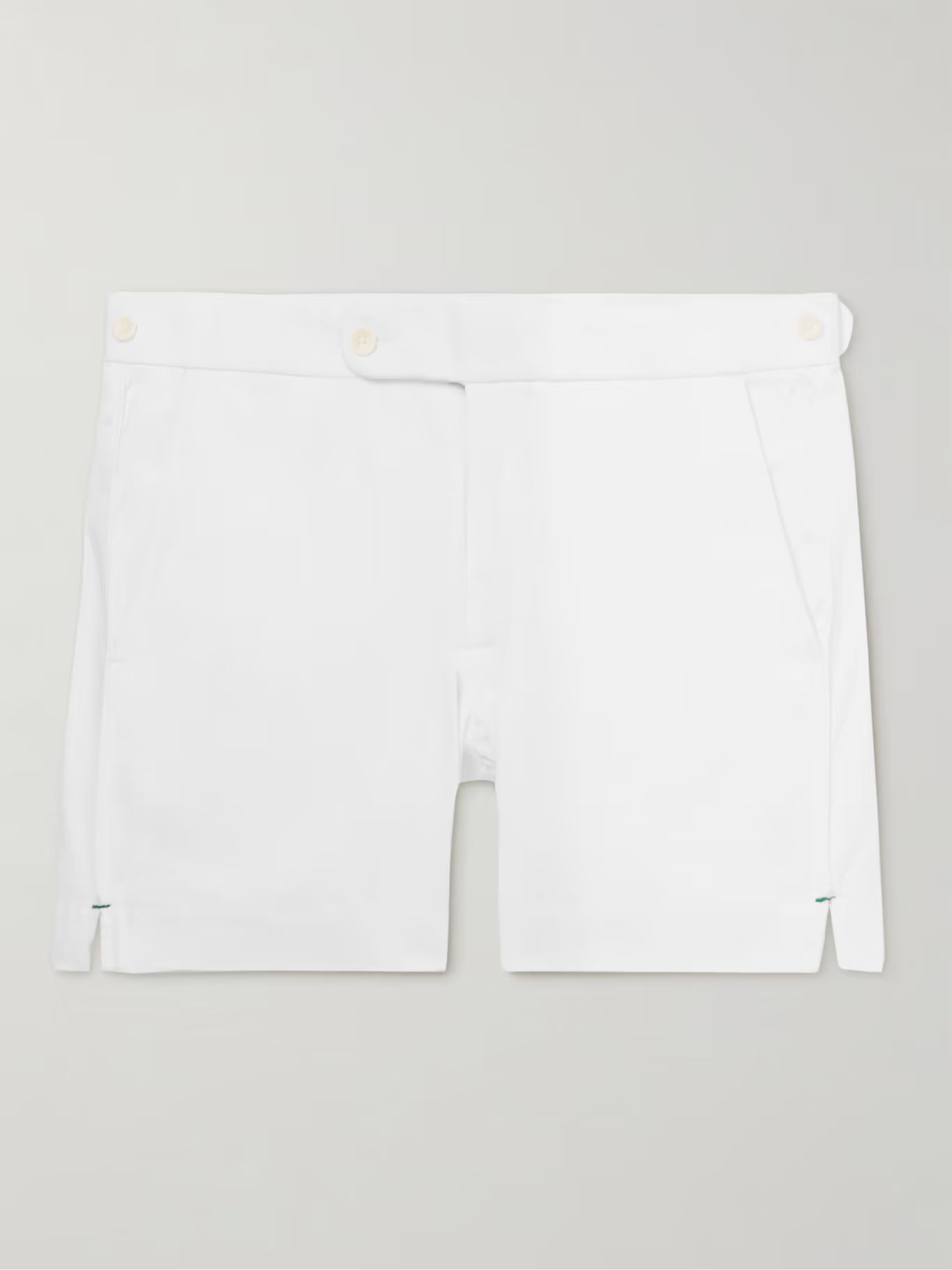 Straight-Leg Cotton-Blend Twill Shorts | Mr Porter (US & CA)