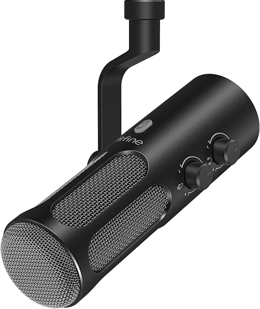 FIFINE XLR/USB Podcast Dynamic Microphone for Streaming, Studio XLR Microphone, PC Streamer Mic A... | Amazon (US)