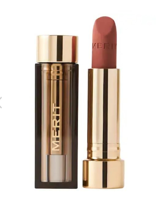Merit Signature Lip Lightweight Matte Lipstick - 0.10 oz / 3 g (Antibes (soft peach), standard) | Amazon (US)